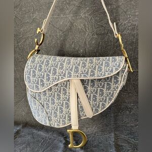 Dior Monogram Saddle Bag